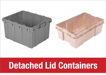 Detached Lid Containers